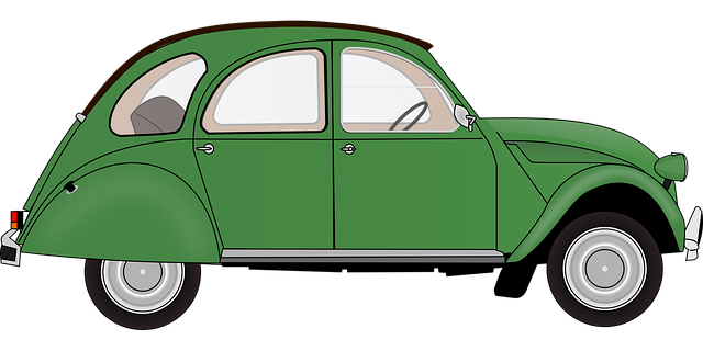 malý automobil ilustrace